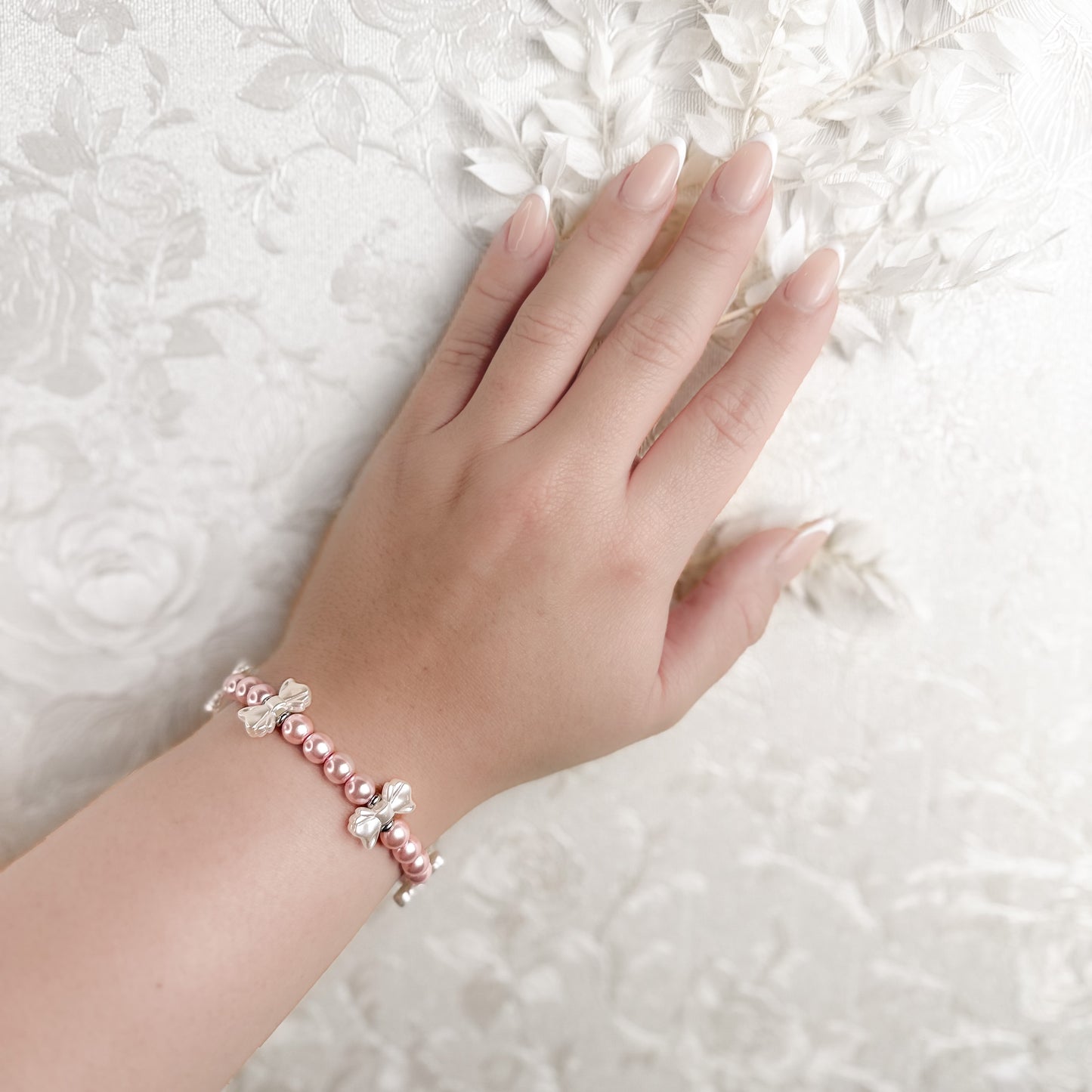 Fiocelia Bow Rosé Bracelet