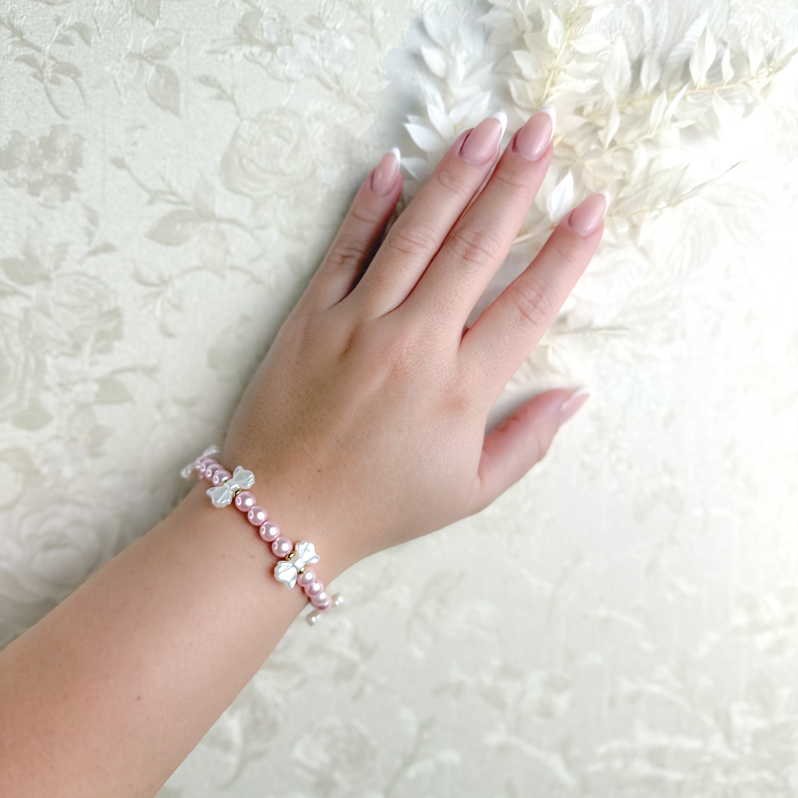 Fiocelia Bow Rosé Bracelet