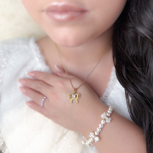 Fiocelia Bow Bracelet